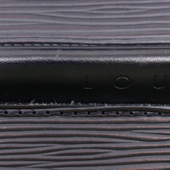 LOUIS VUITTON Dinar Shoulder Bag M52022 Noir black Epi Leather Women - Picture 10 of 12